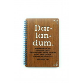 Ahşap Defter - Darlandum 