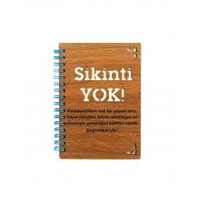 Ahşap Defter - Sikinti Yok 