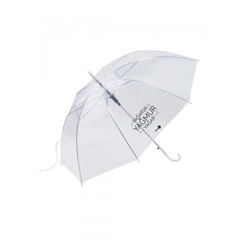 Yerumoni Şeffaf Şemsiye