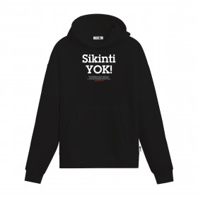 Sikinti Yok Kapüşonlu Sweatshirt