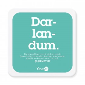  Yerumoni Darlandum Mantar Bardak Altlığı 