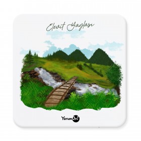 Yöresel Kafa Elevit Bardak Altlığı Seti