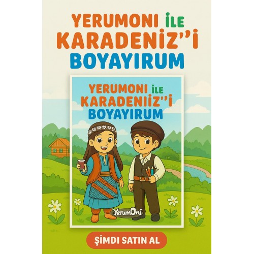 Yerumoni Boyama Kitabı Yerumoni Boyama Kitabı