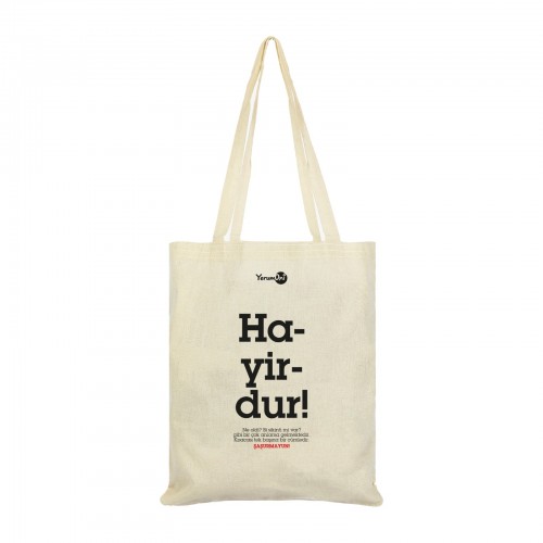 Hayirdur Bez Çanta
