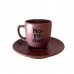 Renkli Türk Kahvesi Takımı - Mat