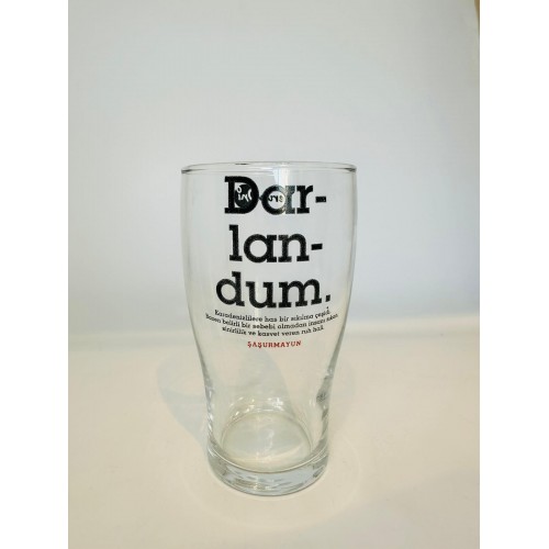 Darlandum Bira Bardağı