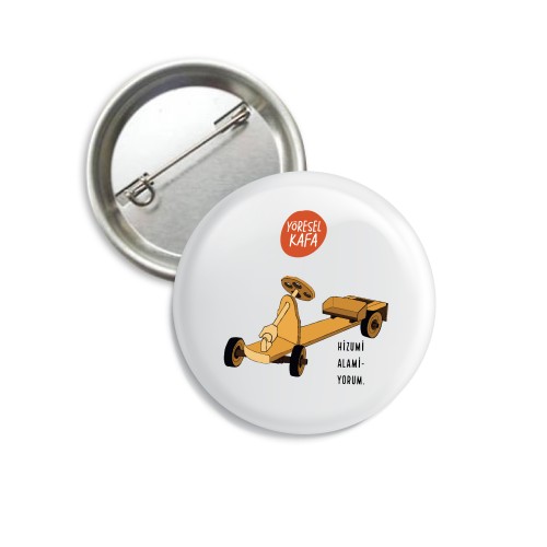 Yerumoni Tahta Araba Magnet Açacak