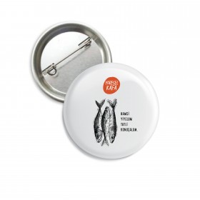 Yerumoni Balık Buton Rozet