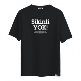 Sikinti Yok Oversize Tshirt - 2024