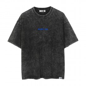 Mavi Sıkıntı Yok Yıkamalı Oversize Tshirt