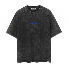 Mavi Darlandum Yıkamalı Oversize Tshirt