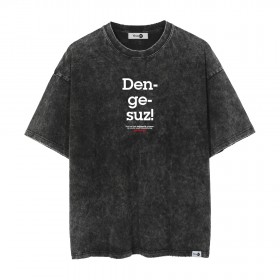 Dengesuz Yıkamalı Oversize Tshirt