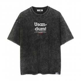 Usandum Yıkamalı Oversize Tshirt